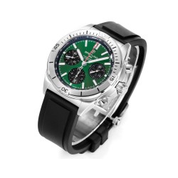 Breitling-Chronomat B01 42MM SS/RU Green/Stk TF A7750