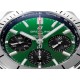 Breitling-Chronomat B01 42MM SS/RU Green/Stk TF A7750