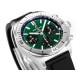 Breitling-Chronomat B01 42MM SS/RU Green/Stk TF A7750