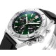 Breitling-Chronomat B01 42MM SS/RU Green/Stk TF A7750