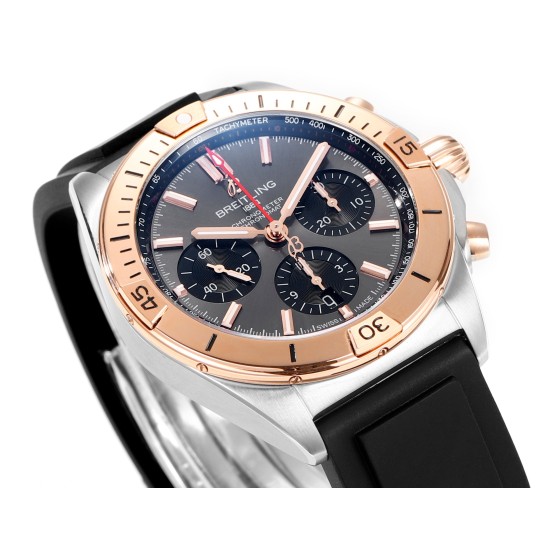 Breitling-Chronomat B01 42MM SS/RU Grey/Stk TF A7750