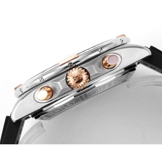 Breitling-Chronomat B01 42MM SS/RU Silver Dial TF A7750