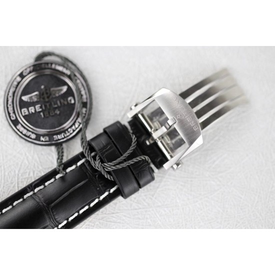 Breitling-Premier B01 Chronograph 42 SS/LE Wht GF V2 Asia 7750