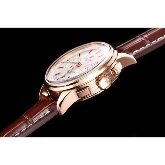 Breitling-Premier B01 Chronograph 42mm RG/LE Beige Dial BLSF V2 A7750 Mod