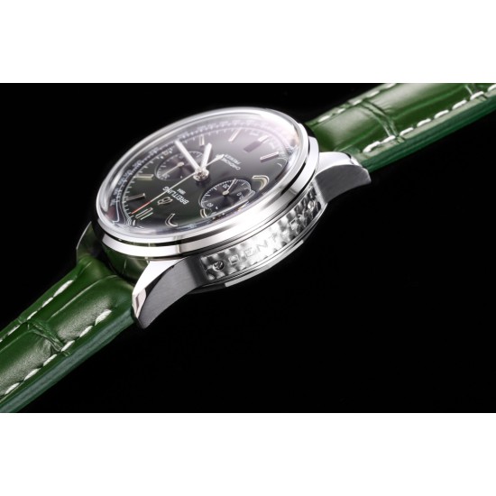 Breitling-Premier B01 Chronograph 42 SS/LE Grn BLSF V2 Asia 7750