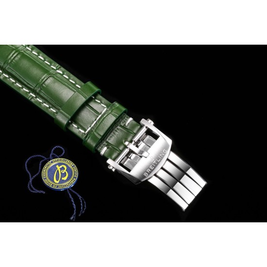 Breitling-Premier B01 Chronograph 42 SS/LE Grn BLSF V2 Asia 7750