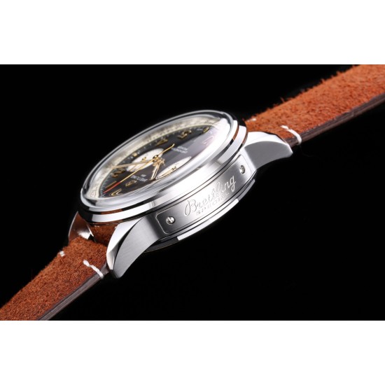 Breitling-Premier B01 Chronograph 42mm SS/LE Blue Dial BLSF V2 A7750 Mod