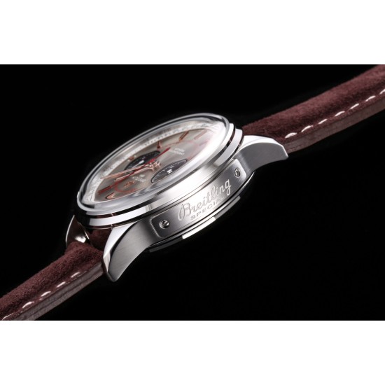 Breitling-Premier B01 Chronograph 42MM SS/LE Grey Dial BLSF V2 Asia 7750