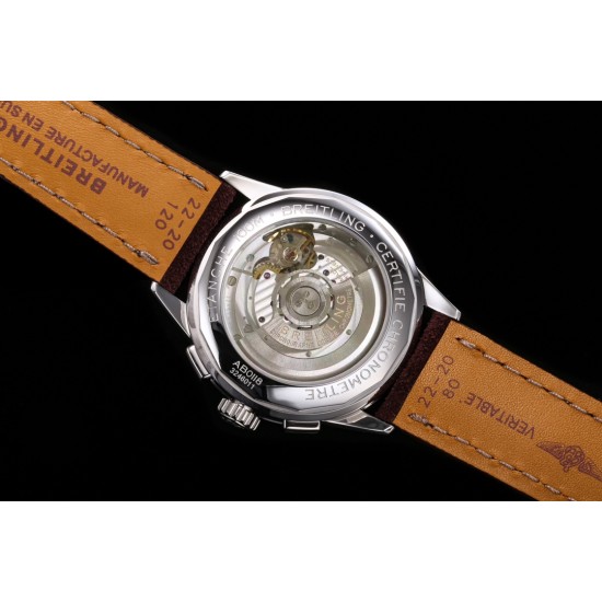 Breitling-Premier B01 Chronograph 42MM SS/LE Grey Dial BLSF V2 Asia 7750