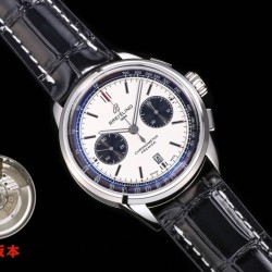 Breitling-Premier B01 Chronograph 42 SS/LE Wht BLSF V2 Asia 7750