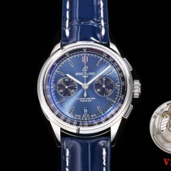 Breitling-Premier B01 Chronograph 42 SS/LE Blue Dial BLSF V2 Asia 7750