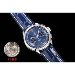 Breitling-Premier B01 Chronograph 42 SS/LE Blue Dial BLSF V2 Asia 7750