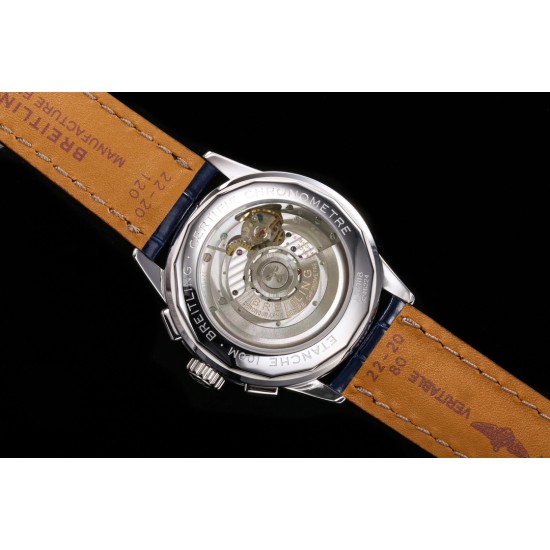 Breitling-Premier B01 Chronograph 42 SS/LE Blue Dial BLSF V2 Asia 7750