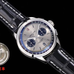 Breitling-Premier B01 Chronograph 42 SS/LE Silver BLSF V2 Asia 7750