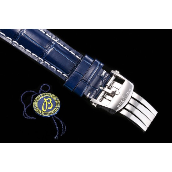 Breitling-Premier B01 Chronograph 42 SS/LE Wht BLSF V2 Asia 7750