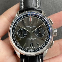 Breitling-Premier B01 Chronograph 42 SS/LE Grey GF V2 Asia 7750