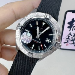 Breitling-Avenger II Seawolf SS/NY Black Stk BLSF V2 Asia 2836