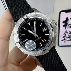 Breitling-Avenger II Seawolf SS/NY Black Stk BLSF V2 Asia 2836