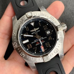 Breitling-Avenger Seawolf 2017 SS/RU Black GF Asia 2836