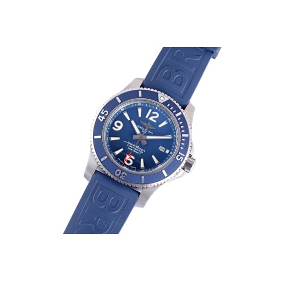 Breitling-Superocean 44mm SS/RU Blue Dial BLSF A2824
