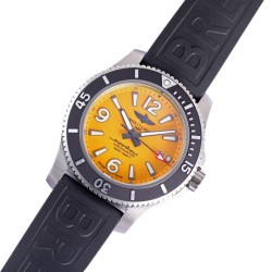 Breitling-Superocean 44mm SS/RU Yellow Dial BLSF A2824