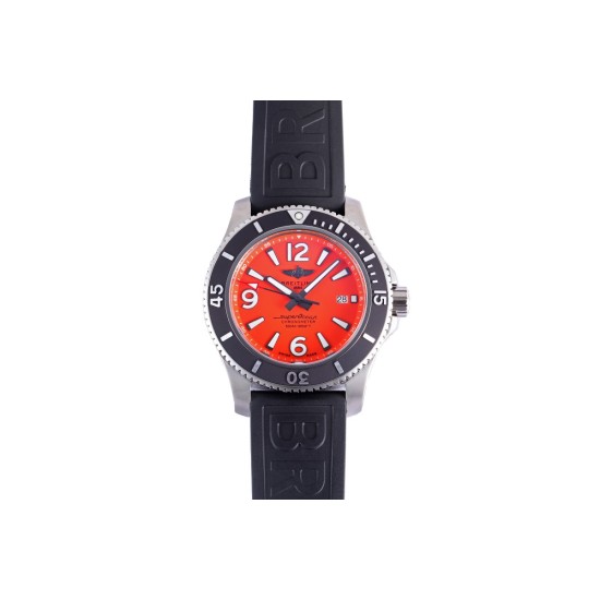 Breitling-Superocean 44mm SS/RU Red Dial BLSF A2824