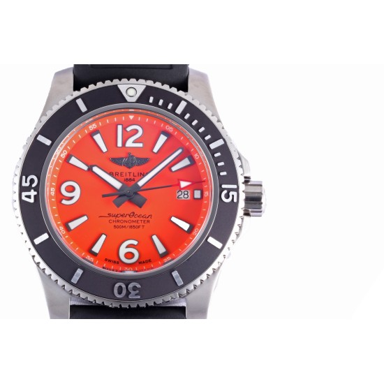 Breitling-Superocean 44mm SS/RU Red Dial BLSF A2824