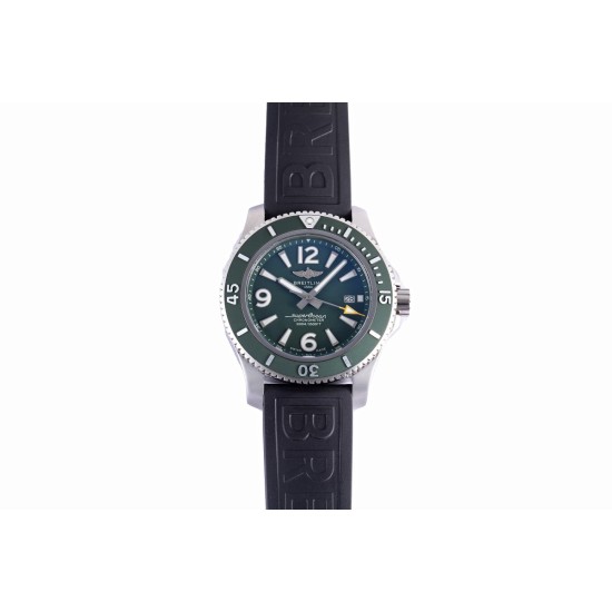 Breitling-Superocean 44mm SS/RU Green Dial BLSF A2824