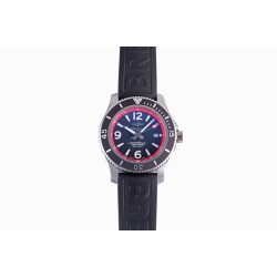 Breitling-Superocean 44mm SS/RU Black/Red BLSF A2824
