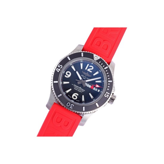 Breitling-Superocean 44mm SS/RU Black Dial BLSF A2824