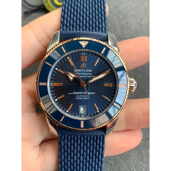 Breitling-Superocean Heritage II 42mm RG/SS/RU Blk GF V2 A2824