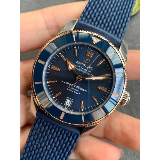 Breitling-Superocean Heritage II 42mm RG/SS/RU Blk GF V2 A2824