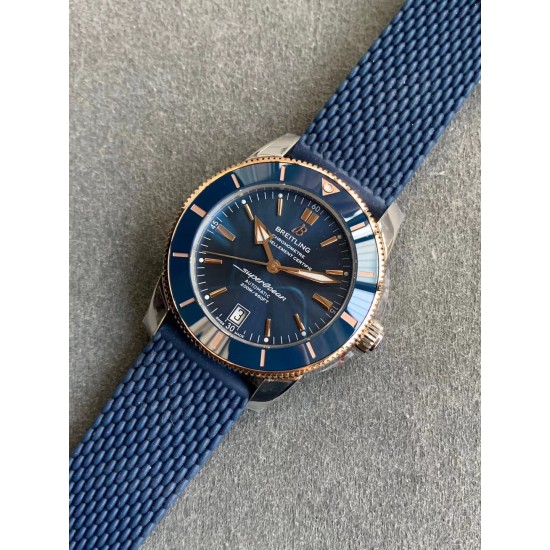 Breitling-Superocean Heritage II 42mm RG/SS/RU Blk GF V2 A2824