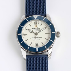 Breitling-Superocean Heritage II 42mm Blue SS/RU Wht GF V2 A2824