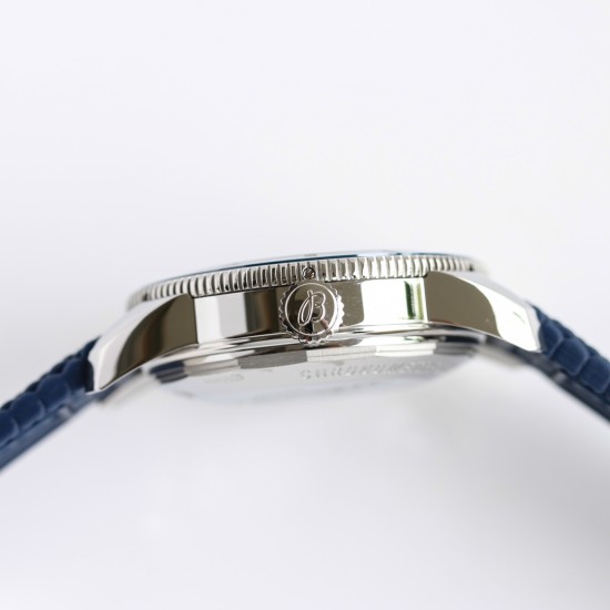 Breitling-Superocean Heritage II 42mm Blue SS/RU Wht GF V2 A2824