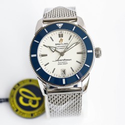 Breitling-Superocean Heritage II 42mm Blue SS/SS Wht GF V2 A2824