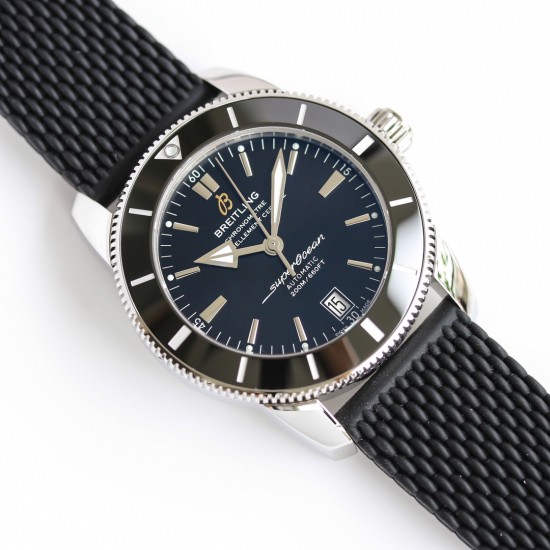 Breitling-Superocean Heritage II 42mm ss/SS/RU Blk GF V2 A2824