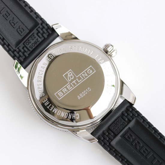 Breitling-Superocean Heritage II 42mm ss/SS/RU Blk GF V2 A2824