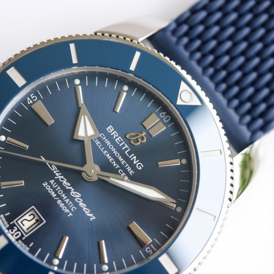 Breitling-Superocean Heritage II 42mm SS/RU Blue GF V2 A2824
