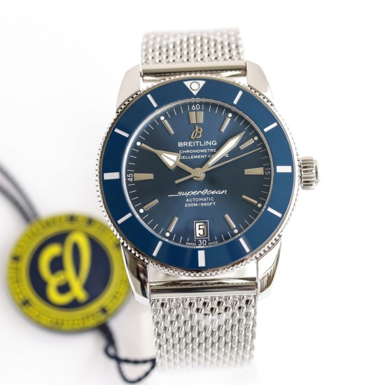 Breitling-Superocean Heritage II 42mm SS/SS Blue GF V2 A2824