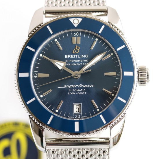 Breitling-Superocean Heritage II 42mm SS/SS Blue GF V2 A2824
