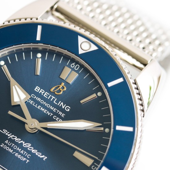 Breitling-Superocean Heritage II 42mm SS/SS Blue GF V2 A2824