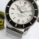 Breitling-Superocean Heritage II 42mm Blk SS/SS Wht GF V2 A2824