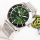 Breitling-Superocean Heritage II 42mm Blk SS/SS Green Dial GF V2 A2824