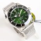 Breitling-Superocean Heritage II 42mm Blk SS/SS Green Dial GF V2 A2824