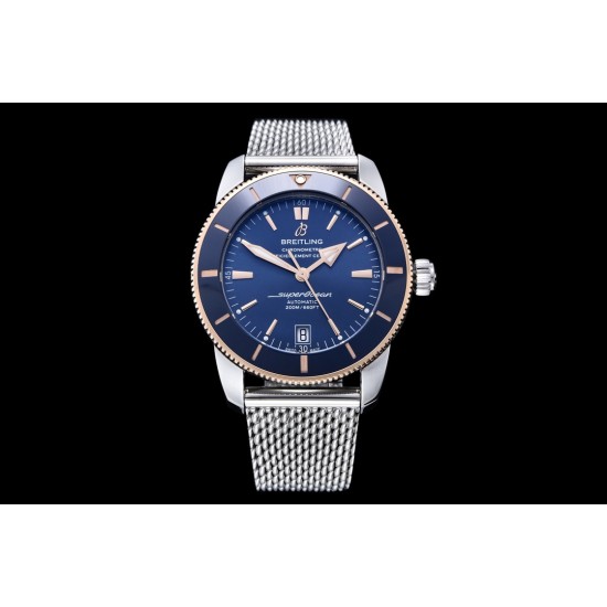 Breitling-Superocean Heritage II 42mm RG/SS Blk GF V2 A2824