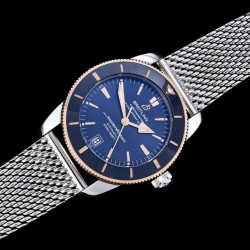 Breitling-Superocean Heritage II 42mm RG/SS Blk GF V2 A2824