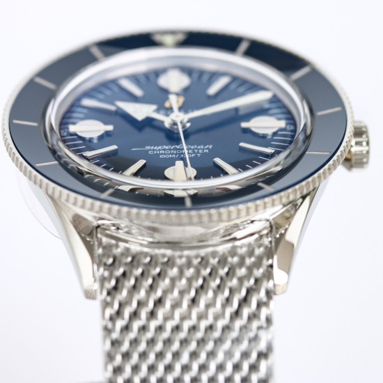 Breitling-Superocean Heritage '57 42mm SS/SS Blue GF A2824