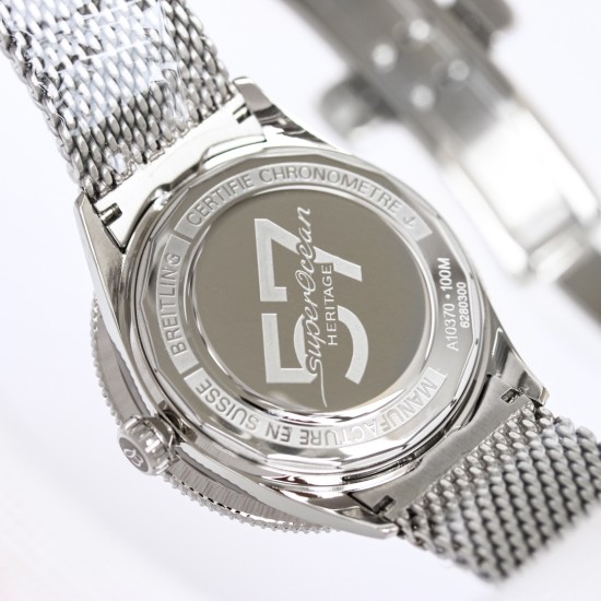 Breitling-Superocean Heritage '57 42mm SS/SS Blue GF A2824