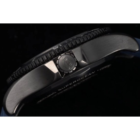 Breitling-Superocean 44mm DLC/RU Blue TF Asia 2824